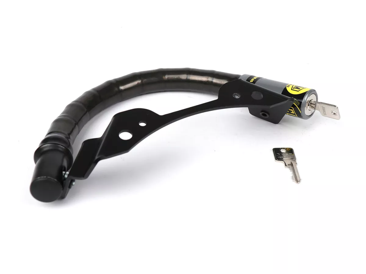 Steering lock SK -CLM Blindado- Honda Vision 110 2021- - mounting on handlebar