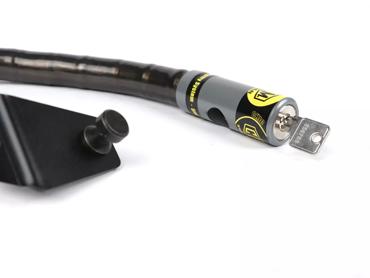 Steering lock SK -CLM Blindado- Honda Vision 110 2021- - mounting on handlebar