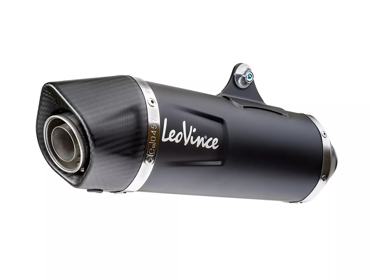 Auspuff -LEOVINCE Nero Komplettanlage- Vespa GTS Super HPE 300 (Euro 5, ZAPMD3100, ZAPMD3101, ZAPMD3101, ZAPMD3103, ZAPMD3104) - Vespa GTV 300ie Keyless HPE ABS (2023, ZAPMD3108)  - Edelstahl schwarz