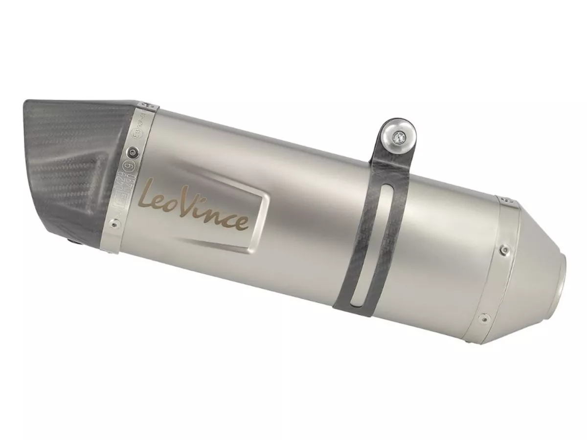 Knalpot -LEOVINCE One Evo- Vespa Primavera 125-150ie 3V iGet (2016-2020, Euro 4), Vespa Sprint 125-150ie 3V iGet (2016-2020, Euro 4) - baja tahan karat