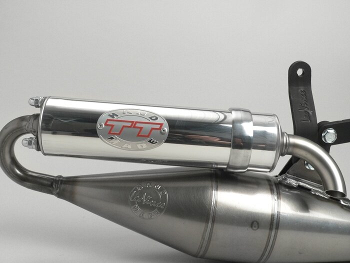 Pot d’échappement -LEOVINCE TT- Yamaha Aerox (YQ50/L, 2 temps) (-1999), Aerox (YQ50/L, 2 temps) Kat (2004-), MBK Nitro (YQ50/L, 2 temps) (-1999), Nitro (YQ50/L, 2 temps) Kat (2004-)