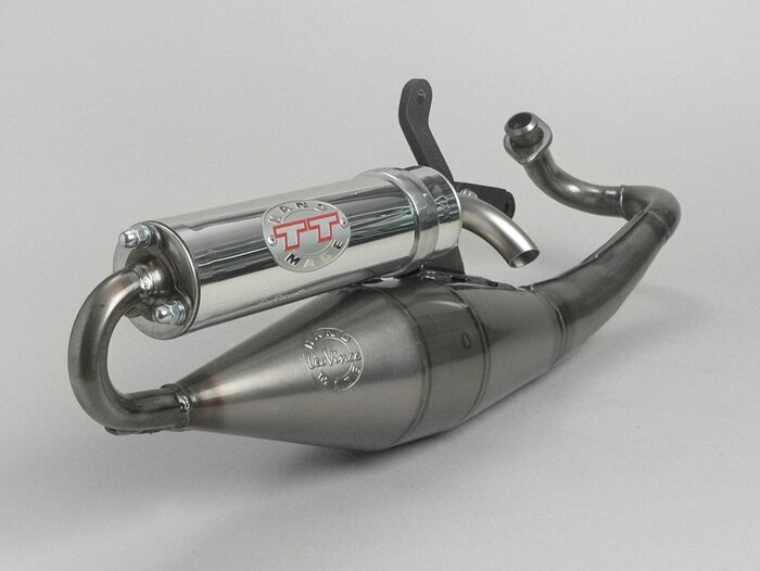 Knalpot -LEOVINCE TT- Aprilia SR 50 R (karburator), Piaggio NRG Power (karburator)