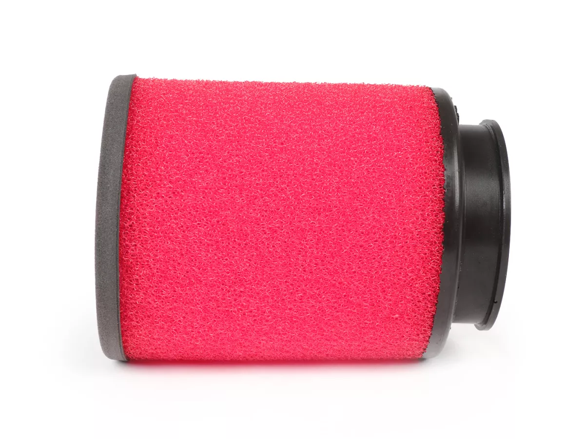 Filtro aria -MALOSSI E16- diritto, larghezza attacco = Ø 42/50/60 PHBH - MIKUNI - KEIHIN