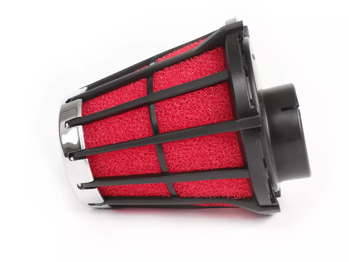 Air filter -MALOSSI E5- 0°, CS= 32x1,25 - red-black, PHBG 15-21