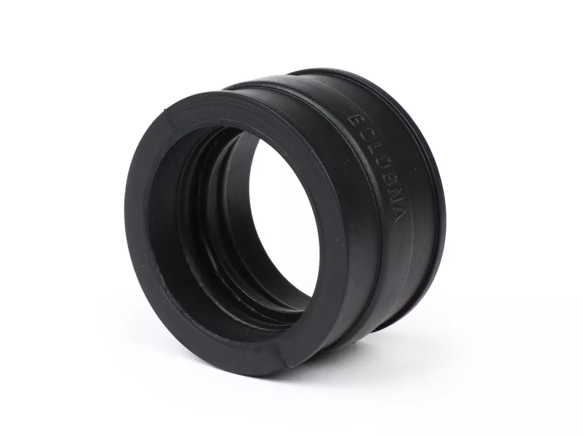 Raccordo in gomma carburatore/ collettore di aspirazione -MALOSSI- MIKUNI, Dell'Orto PHM - AW=45/45