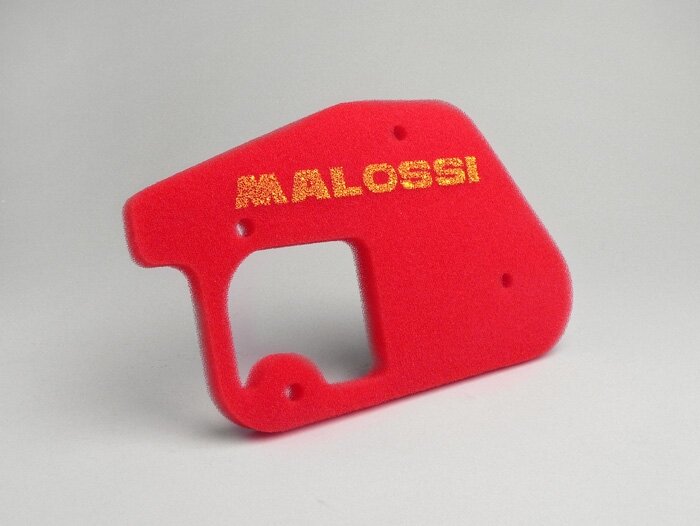 Sisipan filter udara -MALOSSI Red Sponge- Minarelli 50 cc vertikal - MBK Booster 50 cc, Stunt 50 cc, Spirit 50 cc, Yamaha BW's 50 cc, Spy 50 cc, Zuma 50 cc - BOOSTER, BUMP50, BWS50, SLIDER50, SPY, SR50 (-1994), STUNT, ZUMA50, AMICO