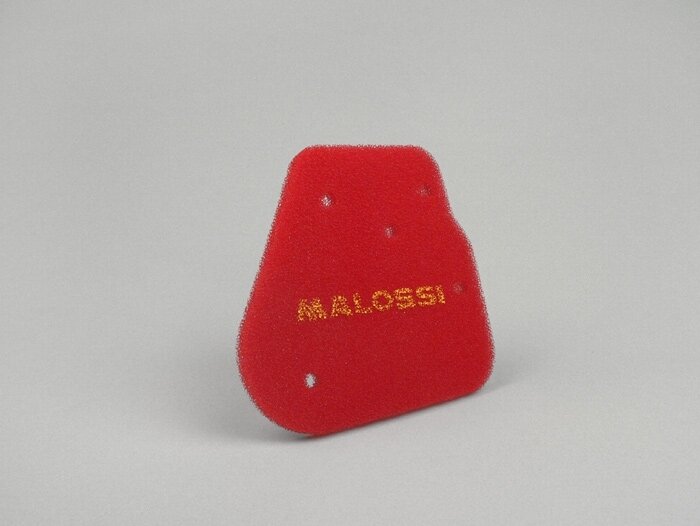 Sisipan filter udara -MALOSSI Red Sponge- CPI 50 ccm AC (dari tahun 2003) - Benelli QuattronoveX 50, CPI Aragon, Hussar, Oliver, Popcorn, Explorer Cracker, Keeway F-act, Badai, Matrix, Pixel, Ry8, Go ccia