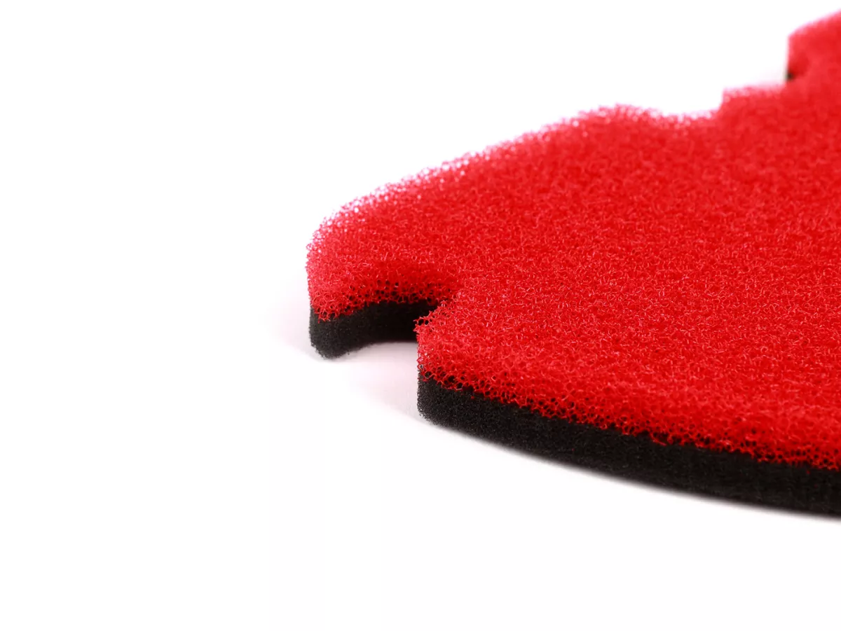 Luftfiltereinsatz -MALOSSI Double Red Sponge- Vespa GT 250 (ZAPM45102), Vespa GT L 125 (ZAPM31100, ZAPM31101), Vespa GT L 200 (ZAPM31200), Vespa GTS 125 (ZAPM31300), Vespa GTS 250 (ZAPM45100, ZAPM45101), Vespa GTS 300 (ZAPM45200, ZAPM45202, ZAPMA3300), Ve