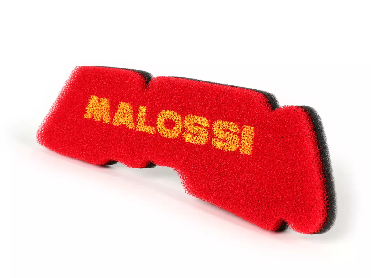 Air filter -MALOSSI Double Red Sponge- Gilera Runner 50cc (2006-), Gilera Ice 50cc, Gilera DNA 50cc, Piaggio NRG MC3, Piaggio Zip SP 50cc (2001-), Piaggio Zip 50cc (2000-), Aprilia Scarabeo Street 50cc, Derbi GP1 50cc (Piaggio), Derbi Atlantis 50cc