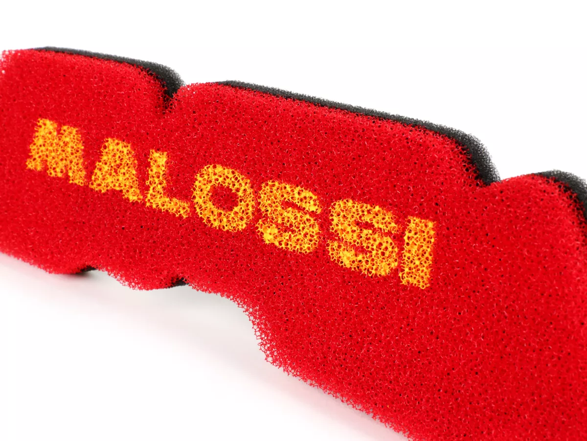 Air filter -MALOSSI Double Red Sponge- Gilera Runner 50cc (2006-), Gilera Ice 50cc, Gilera DNA 50cc, Piaggio NRG MC3, Piaggio Zip SP 50cc (2001-), Piaggio Zip 50cc (2000-), Aprilia Scarabeo Street 50cc, Derbi GP1 50cc (Piaggio), Derbi Atlantis 50cc