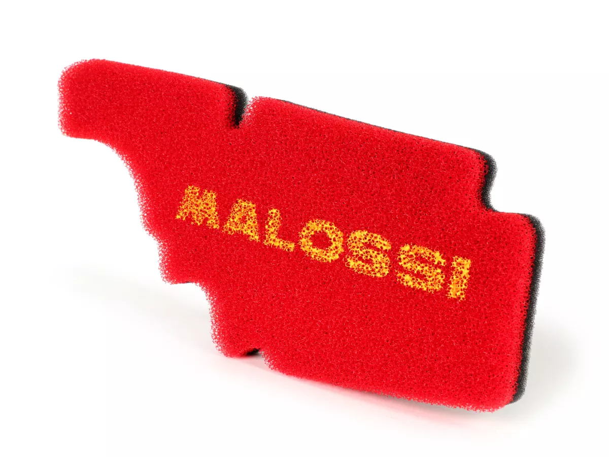 Filtro de aire -MALOSSI Doble Esponja Roja- Vespa Primavera 50 4T 3V iGET (Euro4, CA03M), Sprint 50 4T 3V iGET (Euro4, CA01M), Liberty 50 4T iGET 3V ie (Euro4, CA11M, 2018-), Zip 50 4T 3V ie (Euro4, CA21M, 2018-)