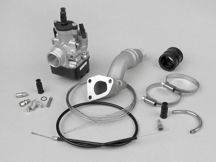 Carburetor kit -MALOSSI 3-hole, 25mm Dellorto PHBL, rotary valve- Vespa PK XL