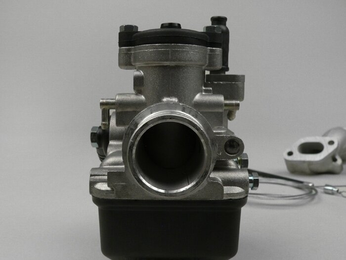 Kit carburador -MALOSSI 2 orificios, 25mm Dellorto PHBL, válvula rotativa- Vespa PK S