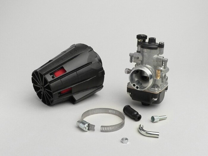 Carburateur kit -MALOSSI MHR 19mm Dellorto PHBG BS- Minarelli 50 ccm, Piaggio 50 ccm 2-takt - AW=23mm - APRILIA SR50 (Minarelli), YAMAHA AEROX 50, BWS 50, JOG50, JOG50RR, NEOS, SLIDER, SPY, VINO50, WHY50, ZEST50, ZUMA50, CPI ARAGON 50, Formula, GTR, Hussa