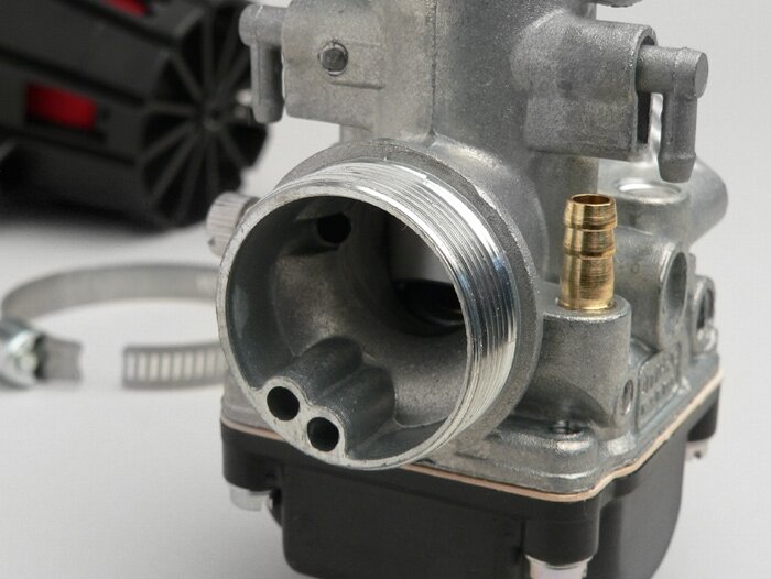 Carburateur kit -MALOSSI MHR 19mm Dellorto PHBG BS- Minarelli 50 ccm, Piaggio 50 ccm 2-takt - AW=23mm - APRILIA SR50 (Minarelli), YAMAHA AEROX 50, BWS 50, JOG50, JOG50RR, NEOS, SLIDER, SPY, VINO50, WHY50, ZEST50, ZUMA50, CPI ARAGON 50, Formula, GTR, Hussa