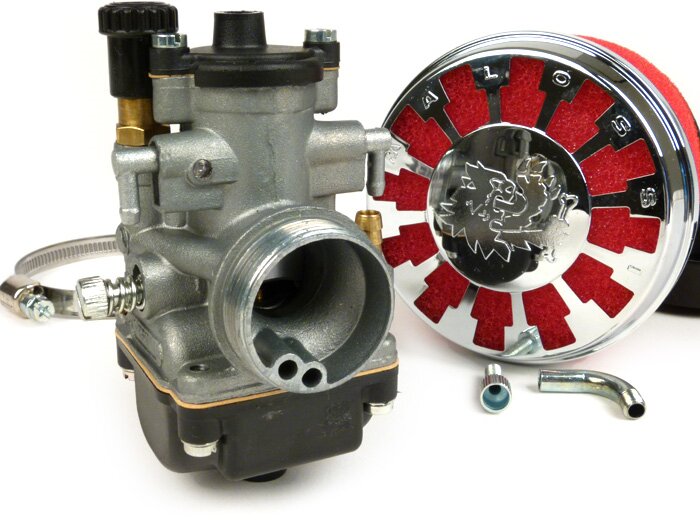 Carburateur kit -MALOSSI MHR TEAM 19mm Dellorto PHBG BS- Minarelli 50 ccm, Piaggio 50 ccm 2-takt - AW=23mm - APRILIA SR50 (Minarelli), YAMAHA AEROX 50, BWS 50, JOG50, JOG50RR, NEOS, SLIDER, SPY, VINO50, WHY50, ZEST50, ZUMA50, CPI ARAGON 50, Formula, GTR, 
