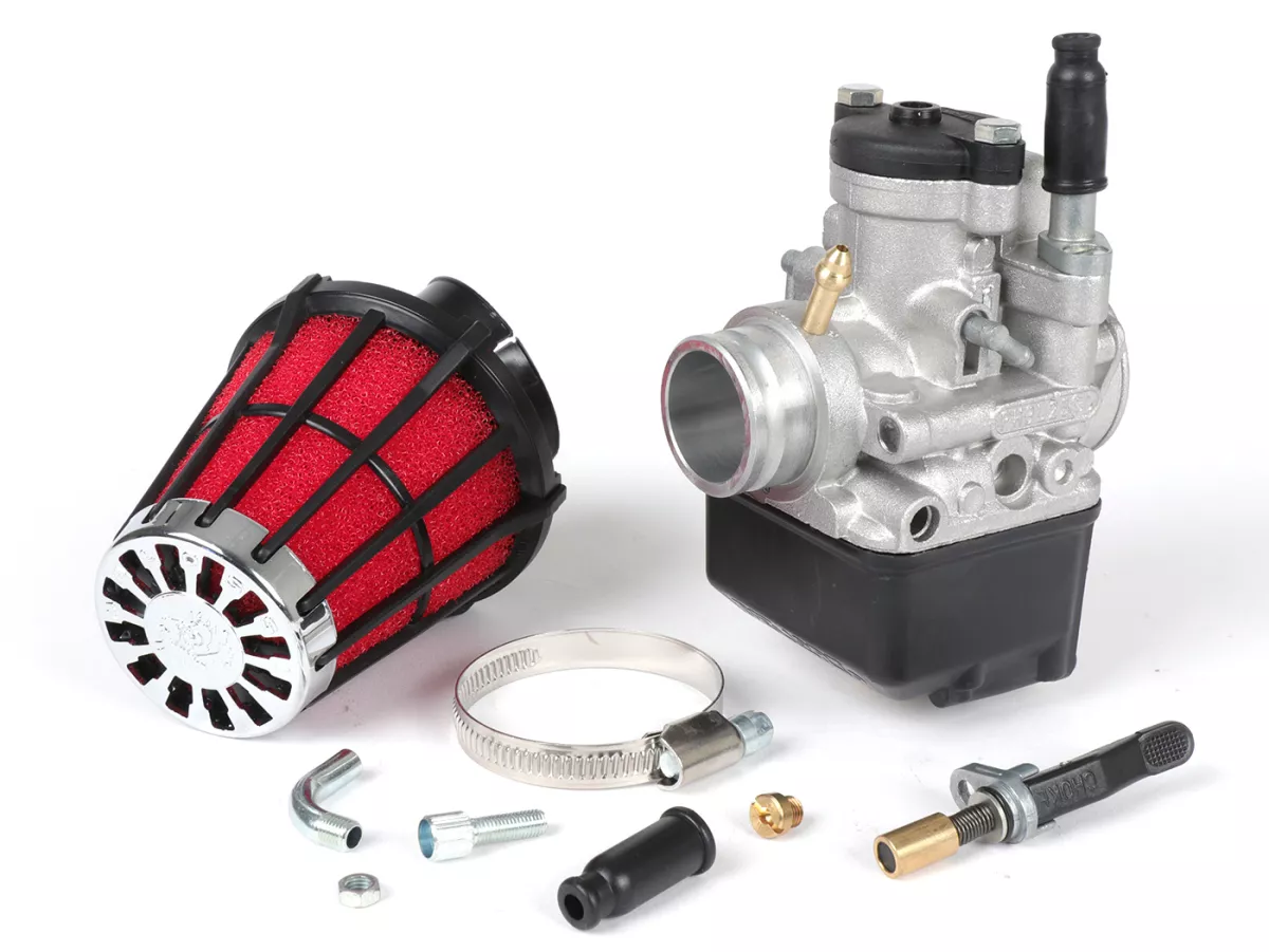 Kit carburatore -MALOSSI 25mm Dellorto PHBL BS MHR- strozzatura manuale, Gilera Runner 125-180 ccm 2 tempi, Italjet Dragster 125-180 ccm 2 tempi - AW=30mm