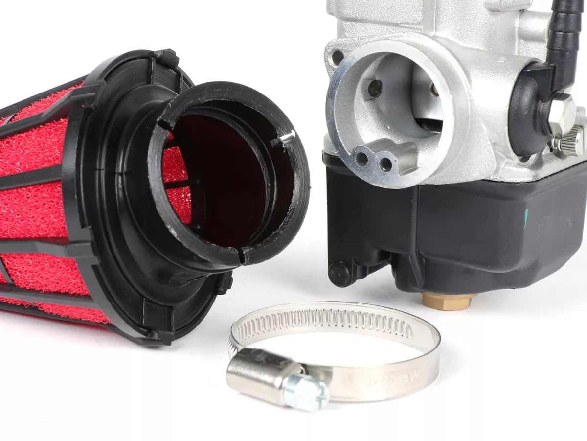 Kit carburatore -MALOSSI 25mm Dellorto PHBL BS MHR- strozzatura manuale, Gilera Runner 125-180 ccm 2 tempi, Italjet Dragster 125-180 ccm 2 tempi - AW=30mm