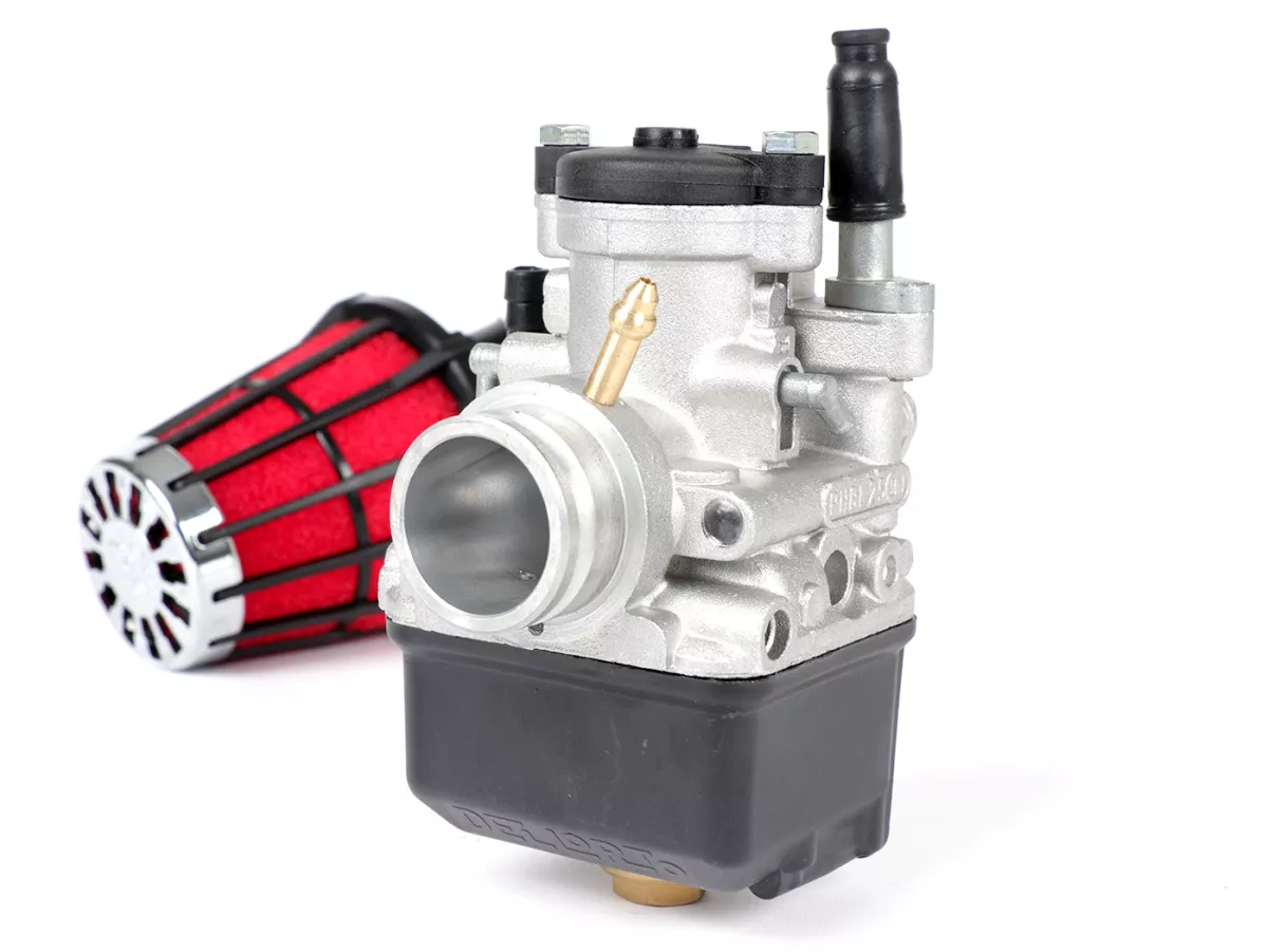 Kit carburatore -MALOSSI 25mm Dellorto PHBL BS MHR- strozzatura manuale, Gilera Runner 125-180 ccm 2 tempi, Italjet Dragster 125-180 ccm 2 tempi - AW=30mm