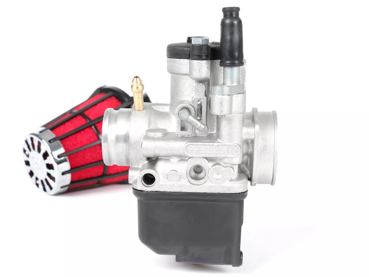 Kit carburatore -MALOSSI 25mm Dellorto PHBL BS MHR- strozzatura manuale, Gilera Runner 125-180 ccm 2 tempi, Italjet Dragster 125-180 ccm 2 tempi - AW=30mm