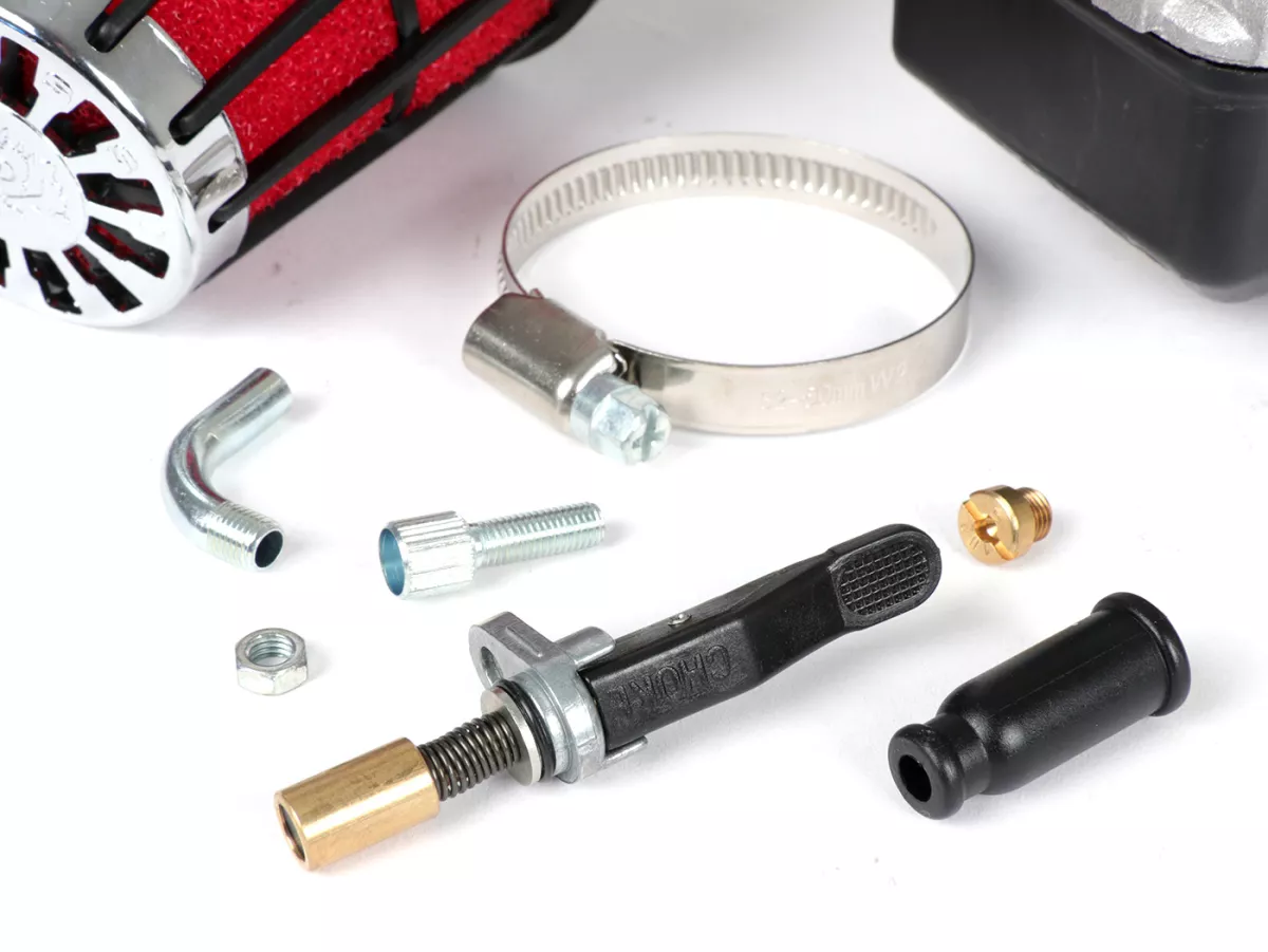 Kit carburatore -MALOSSI 25mm Dellorto PHBL BS MHR- strozzatura manuale, Gilera Runner 125-180 ccm 2 tempi, Italjet Dragster 125-180 ccm 2 tempi - AW=30mm