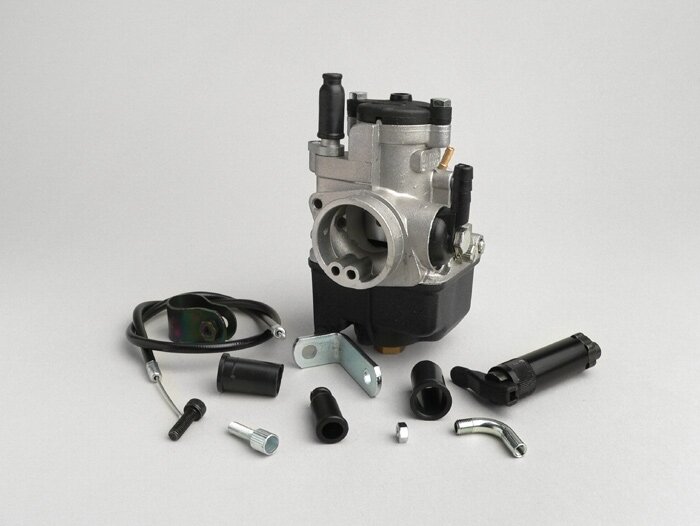 Carburateur kit -MALOSSI 25mm Dellorto PHBL- handmatige choke, Piaggio Hexagon 125-180 ccm 2-takt - AW=30mm