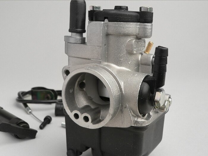 Carburateur kit -MALOSSI 25mm Dellorto PHBL- handmatige choke, Piaggio Hexagon 125-180 ccm 2-takt - AW=30mm