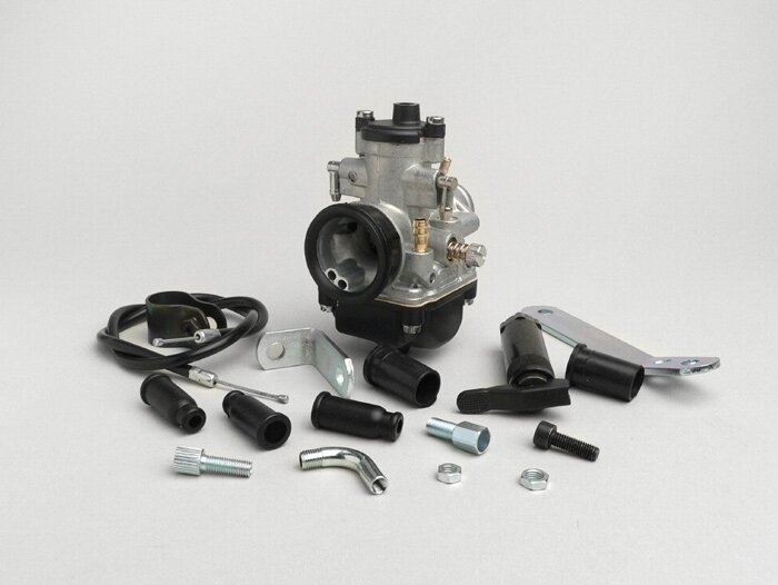 Carburator kit -MALOSSI 19mm Dellorto PHBG BD- Piaggio 50 cc 2-stroke - CS=23mm- APRILIA SPORTCITYONE 50, SR50, SCARABEO, DERBI ATLANTIS 50 ,BULLET 50,  GP1, GILERA ICE, GILERA RUNNER 50, GILERA STALKER, ITALJET TORPEDO LC, PIAGGIO SFERA 50, SFERA 80,TPH