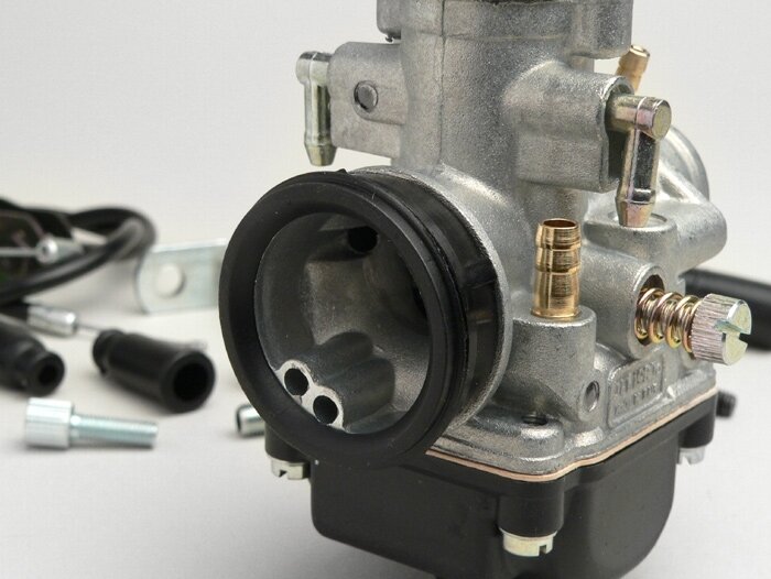 Carburator kit -MALOSSI 19mm Dellorto PHBG BD- Piaggio 50 cc 2-stroke - CS=23mm- APRILIA SPORTCITYONE 50, SR50, SCARABEO, DERBI ATLANTIS 50 ,BULLET 50,  GP1, GILERA ICE, GILERA RUNNER 50, GILERA STALKER, ITALJET TORPEDO LC, PIAGGIO SFERA 50, SFERA 80,TPH