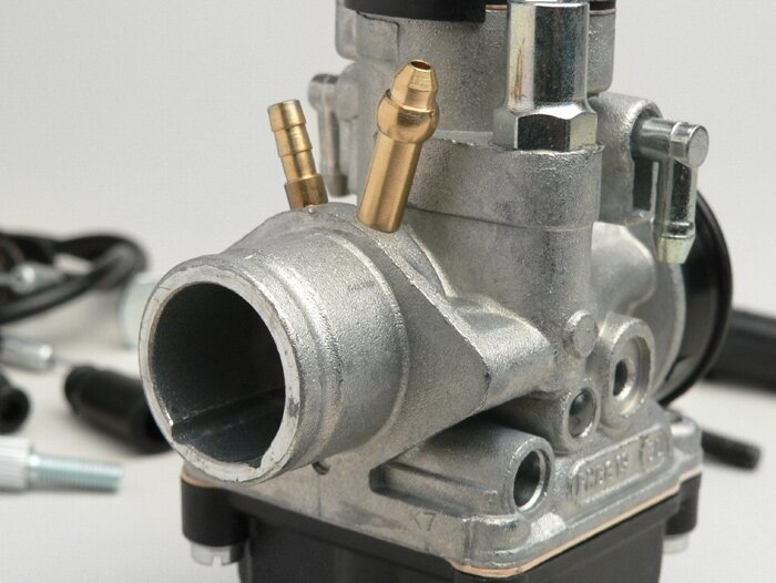 Carburator kit -MALOSSI 19mm Dellorto PHBG BD- Piaggio 50 cc 2-stroke - CS=23mm- APRILIA SPORTCITYONE 50, SR50, SCARABEO, DERBI ATLANTIS 50 ,BULLET 50,  GP1, GILERA ICE, GILERA RUNNER 50, GILERA STALKER, ITALJET TORPEDO LC, PIAGGIO SFERA 50, SFERA 80,TPH