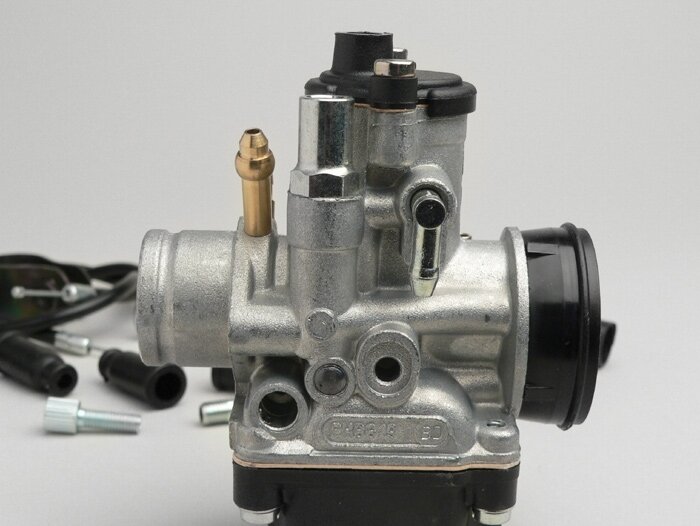 Carburator kit -MALOSSI 19mm Dellorto PHBG BD- Piaggio 50 cc 2-stroke - CS=23mm- APRILIA SPORTCITYONE 50, SR50, SCARABEO, DERBI ATLANTIS 50 ,BULLET 50,  GP1, GILERA ICE, GILERA RUNNER 50, GILERA STALKER, ITALJET TORPEDO LC, PIAGGIO SFERA 50, SFERA 80,TPH