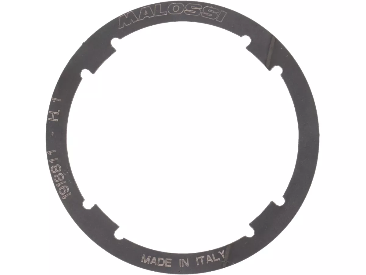 Anillo de hombro -MALOSSI- Vespa Smallframe V50, PV125, ET3, PK - Largeframe PX Lusso (1984-), Cosa, T5 125cc - 1,00mm
