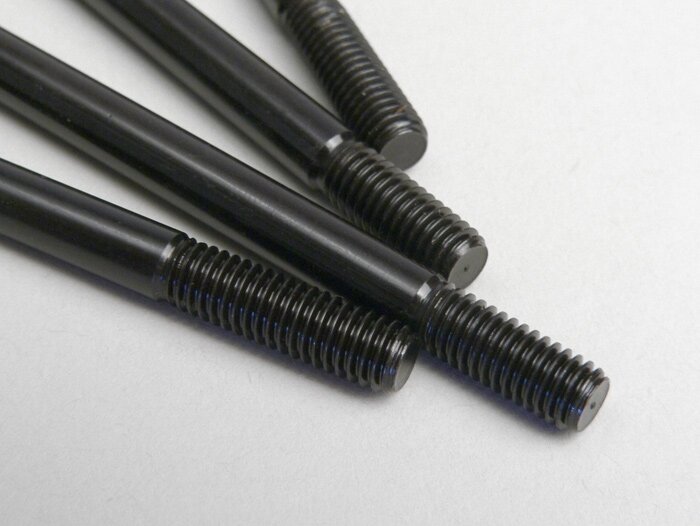 Jeu de goujons -M6 x 105mm- -MALOSSI- (monté sur cylindre Malossi MHR Big Bore Piaggio)