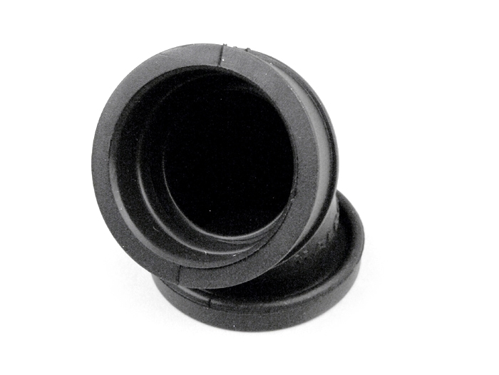 Collettore di aspirazione -MALOSSI MHR + FKM- Minarelli/CPI 50 ccm (orizzontale) - AW=Ø34mm (carburatore Ø28-30mm - PHBH, VHSH, PWK28, TMX30, Smartcarb 26-28)