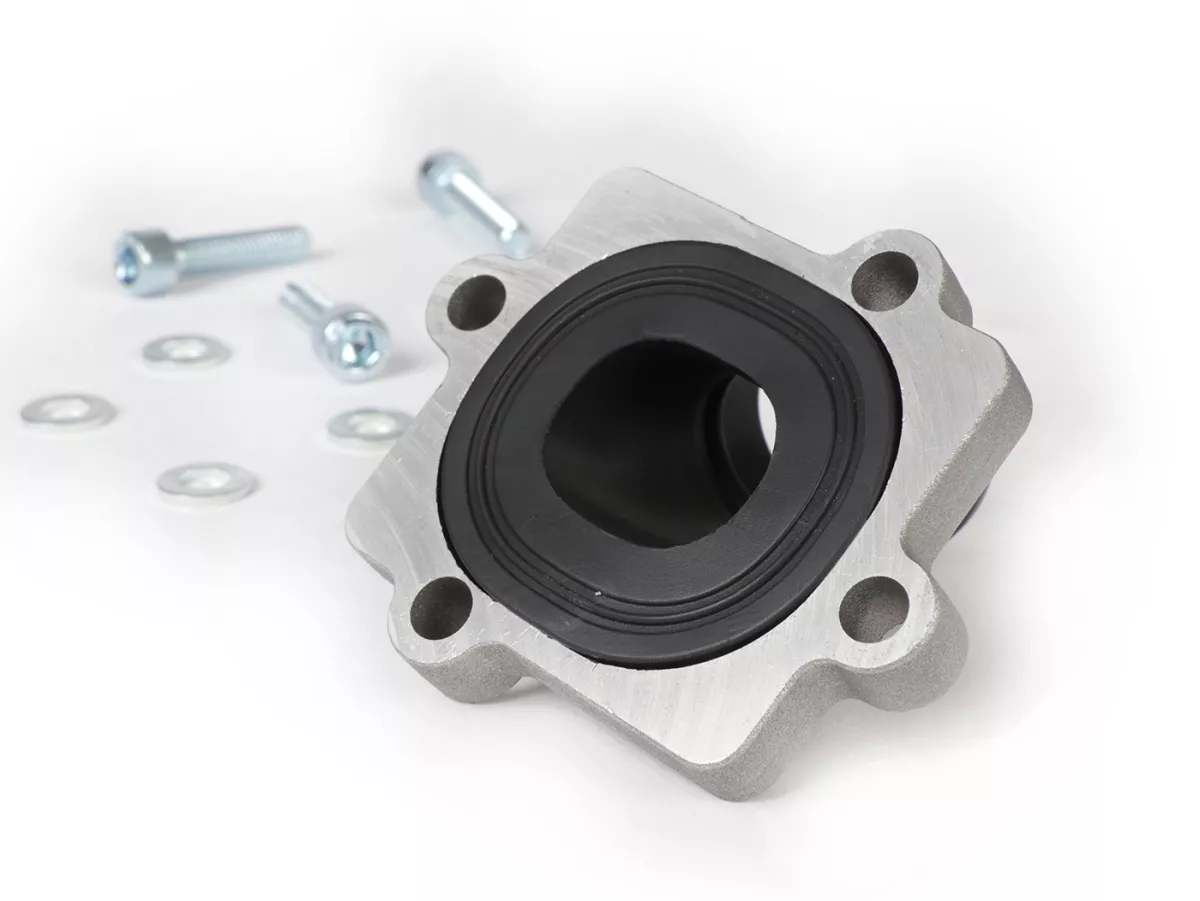 Inlaatspruitstuk X360 FKM Racing -MALOSSI- Minarelli horizontaal, Suzuki-Morini, CPI/QJ - AW=24,5mm