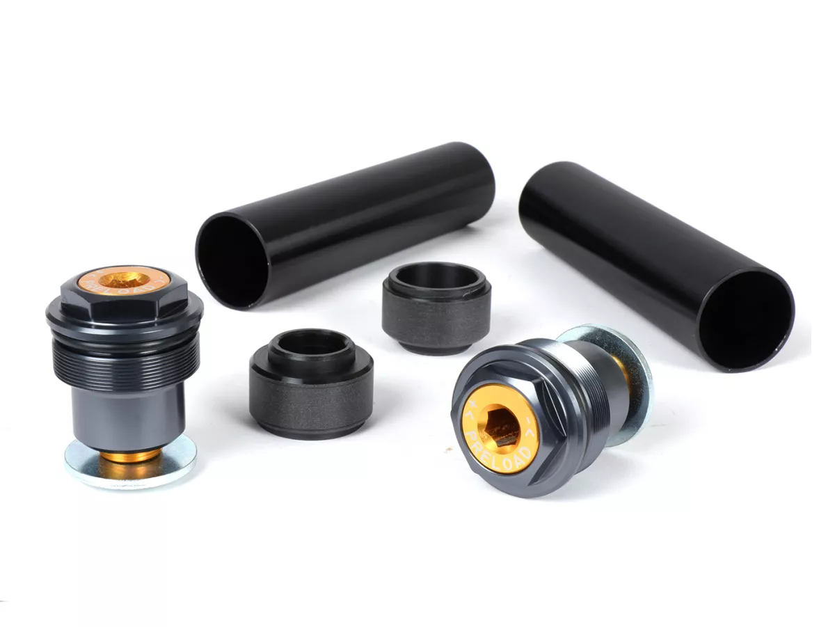 Fork adjustment set -MALOSSI- for optimising the spring preload for original fork Yamaha T Max