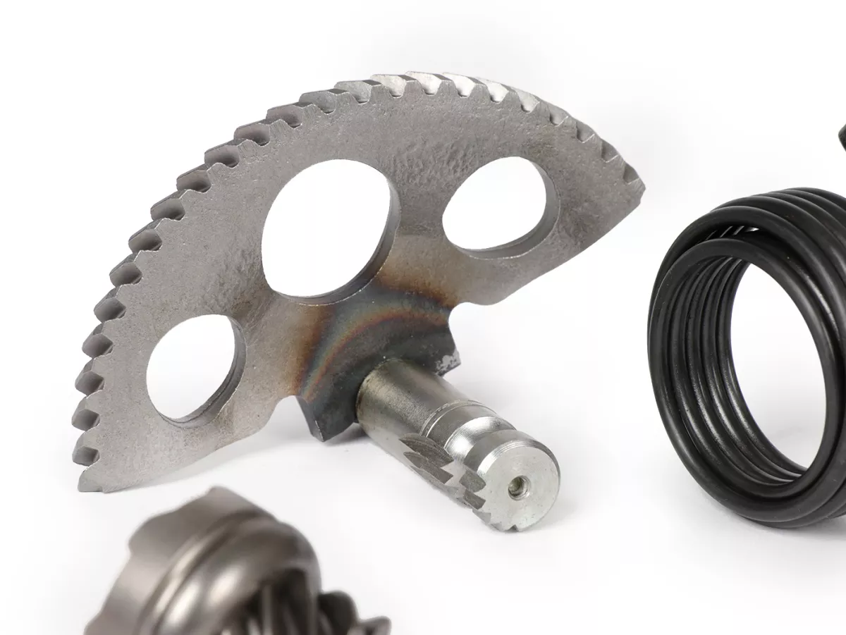 Kickstarter set -MALOSSI- geschikt voor Malossi Air Force Vario hoezen, C-One / CR-One motoren voor Piaggio en originele Piaggio Vario hoezen.
