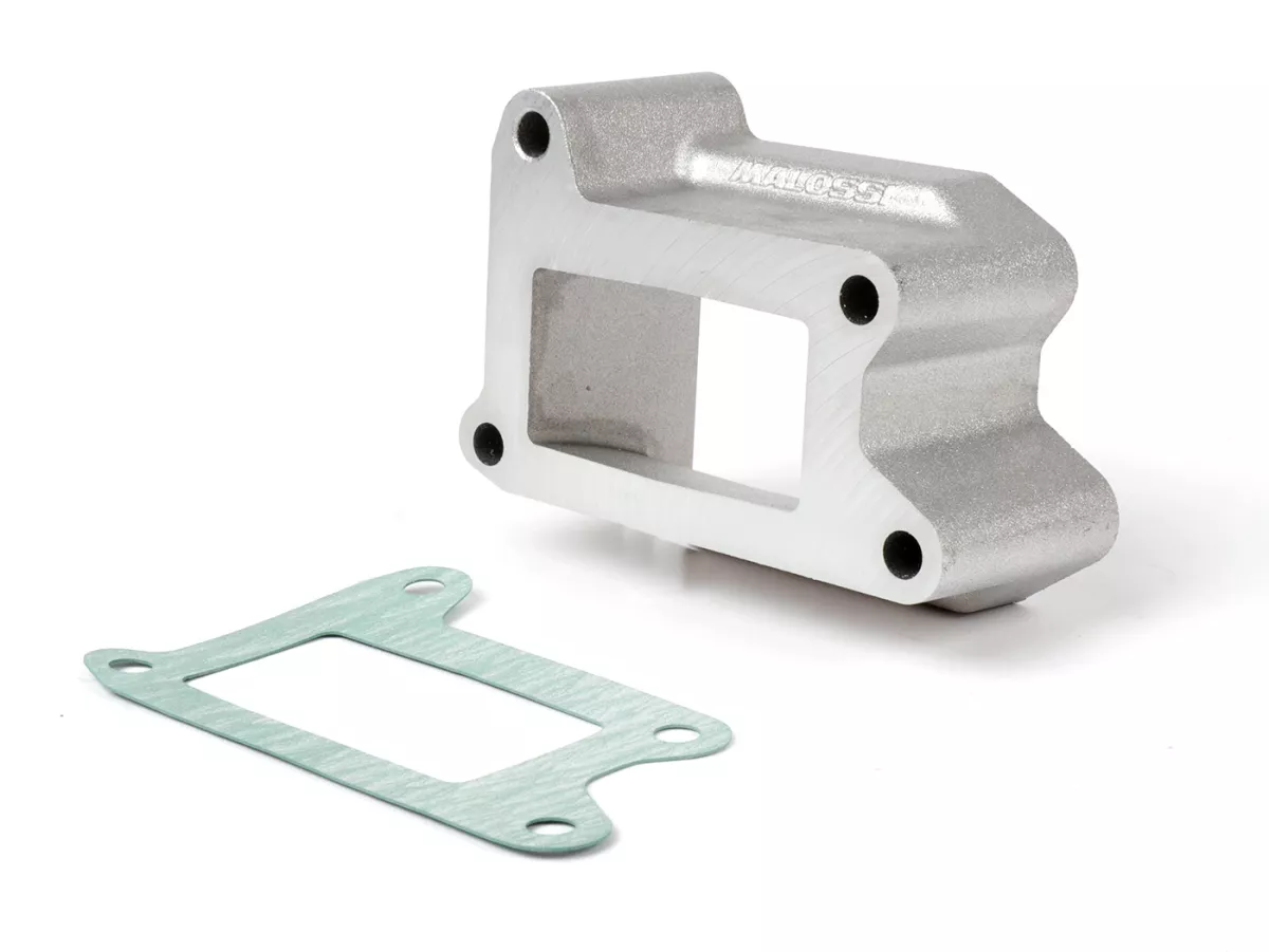 Manifold intake (tanpa sambungan) untuk rumah mesin -MALOSSI VR-One, intake katup buluh- Vespa PX