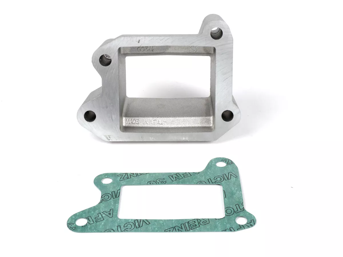 Manifold intake (tanpa sambungan) untuk rumah mesin -MALOSSI VR-One, intake katup buluh- Vespa PX