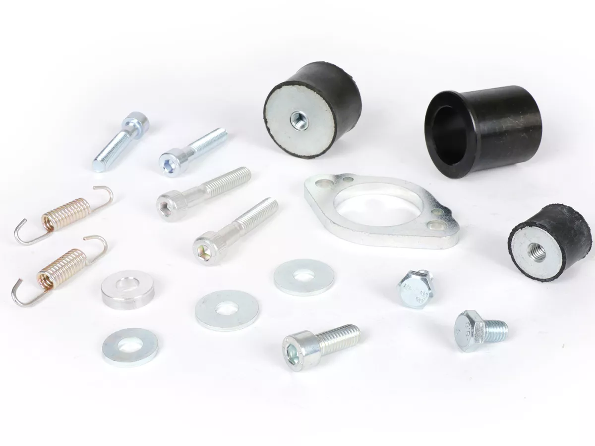 Mounting kit for exhaust -MALOSSI- Scooter Racing MHR