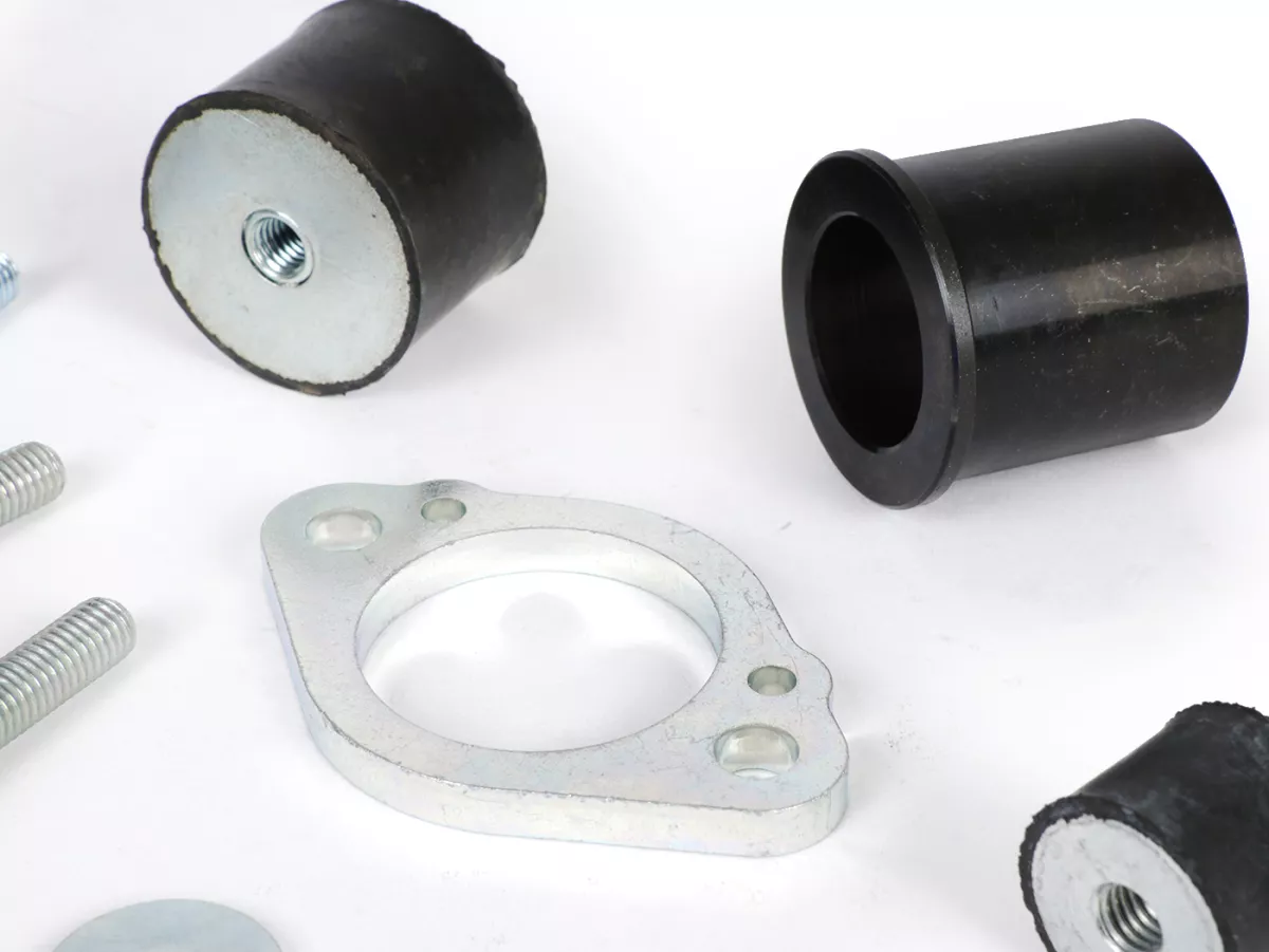 Mounting kit for exhaust -MALOSSI- Scooter Racing MHR