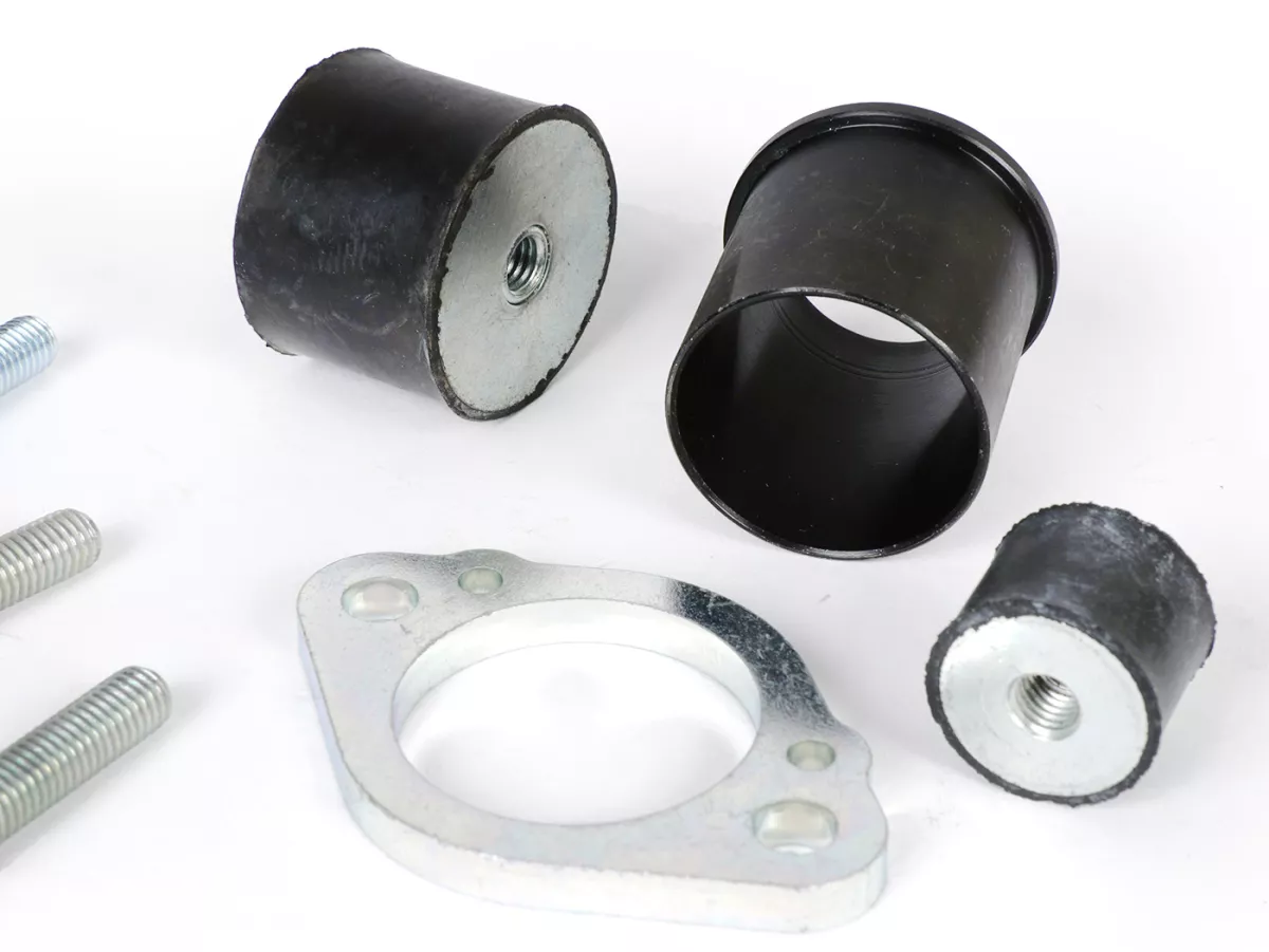 Mounting kit for exhaust -MALOSSI- Scooter Racing MHR