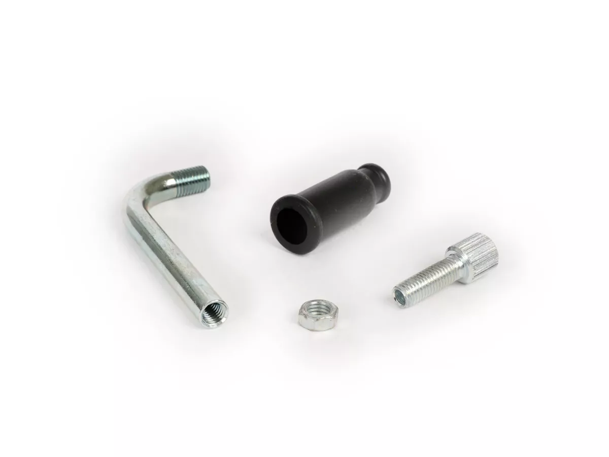 Throttle cable guide set -MALOSSI- M6 x  0.75 - 90°