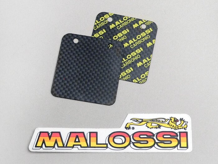 Piastra a membrana -MALOSSI MHR 90° VL16- Piaggio/Gilera 50 ccm, Minarelli 50 ccm (orizzontale), Suzuki/Aprilia 50 ccm, CPI, Keeway, Sachs