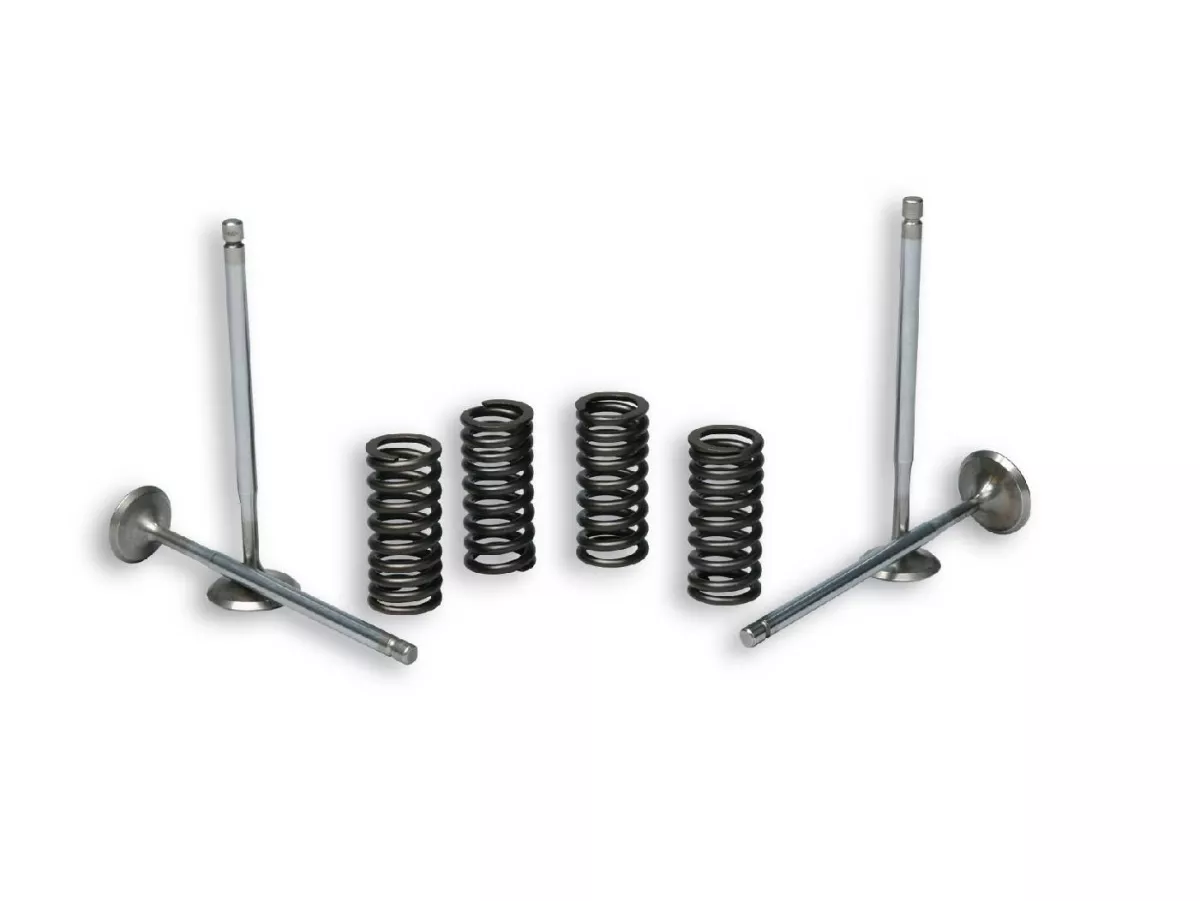 Valves + valve springs -MALOSSI- Piaggio Leader 125-200 cc LC, Quasar 250 cc