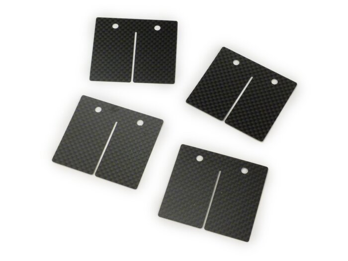 Membranplatta -MALOSSI MHR VL17- Vespa Largeframe, Smallframe, Minarelli AM6 - Kolfiber (0,3, 0,35 mm)