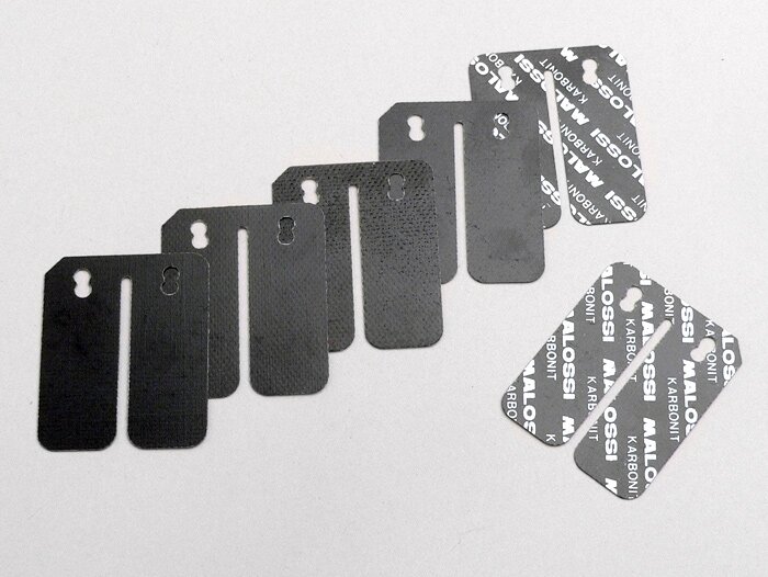Clapets -MALOSSI Carbon/Carbonio- Piaggio 50-180 cc