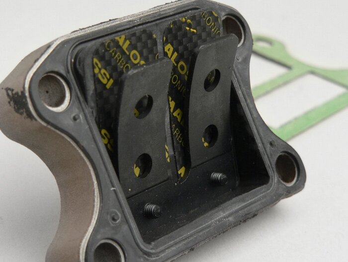 Bloque de diafragma -MALOSSI MHR-Réplica- Peugeot 50 cc (vertical) - SPEEDFIGHT1 50 cc LC, SPEEDFIGHT2 50 cc LC, XFIGHT 50, SPEEDFIGHT1 50 cc AC, SPEEDFIGHT2 50 cc AC, TKR50, TREKKER50, VIVACITY50, ELYSEO50, SQUAB50, SV50, ZENITH50, BUXY50, ELYSTAR50, LOO
