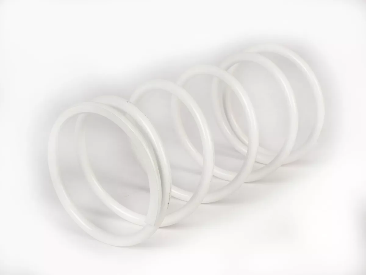 Contrast spring -MALOSSI Ø 75,7x160mm Ø 5,7mm 7,7k white- SUZUKI Burgman AN 400 E3 2010-2016, AN 400 E4 2017-