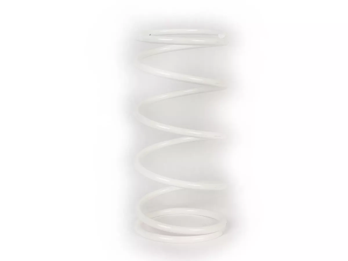 Contrast spring -MALOSSI Ø 75,7x160mm Ø 5,7mm 7,7k white- SUZUKI Burgman AN 400 E3 2010-2016, AN 400 E4 2017-